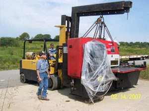 moving turret punch press enlarged